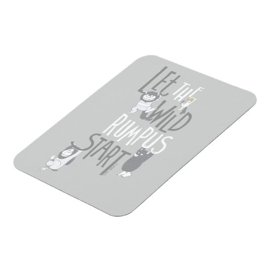Lass des Wilden Rumpus Start Magnet (Linke Seite)