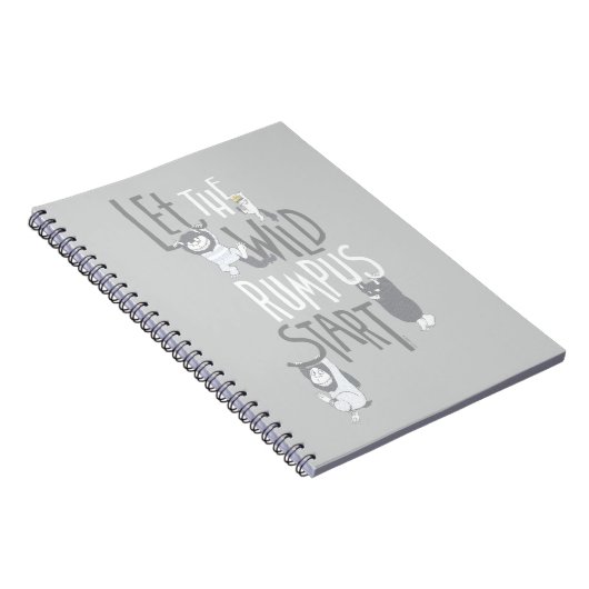 Lass des Wilden Rumpus Start Notizblock (Rechte Seite)