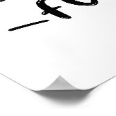 Lass dich bewegen! Motivierend Angebot Poster (Ecke)