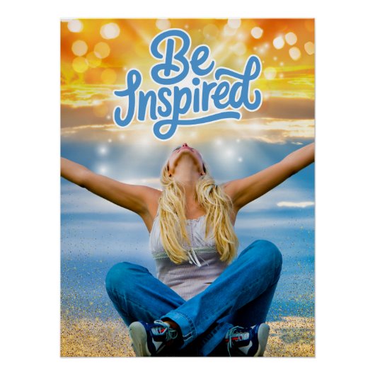 Lass dich inspirieren poster (Vorderseite)