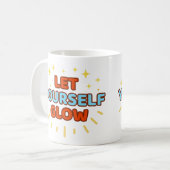 Lass dich leuchten - Tasse (Vorderseite Links)