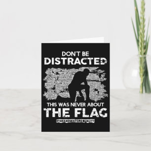 Lass dich nicht ablenken! Nimm ein Knie für Gleich Karte