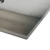 Lass dich nicht in einer Klappe halten Schneidebrett (Ecke)