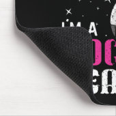 Lass dich nicht vom hübschen Gesicht täuschen Frau Mousepad (Ecke)