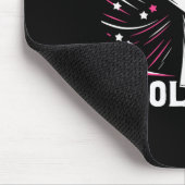 Lass dich nicht vom Pferdeschwanz täuschen Mädchen Mousepad (Ecke)