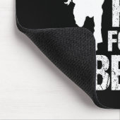 Lass dich nicht von dem hübschen Gesicht täuschen  Mousepad (Ecke)