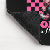 Lass dich nicht von dem hübschen Gesicht täuschen, Mousepad (Ecke)