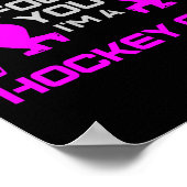 Lass dich nicht von dem hübschen Gesicht täuschen, Poster (Ecke)