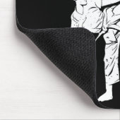 Lass dich nicht von dem Pferdeschwanz täuschen Kar Mousepad (Ecke)