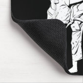 Lass dich nicht von dem Pferdeschwanz täuschen Kar Mousepad (Ecke)