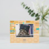 Lass dich! postkarte (Stehend Vorderseite)