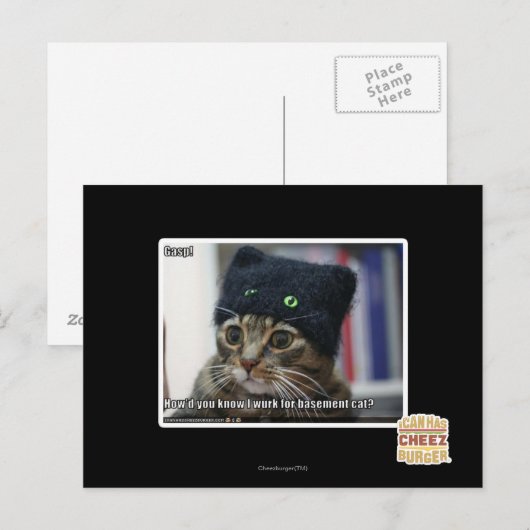 Lass dich! postkarte (Vorne/Hinten)