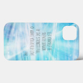 Lass dich selbst Gezeichnet Case-Mate iPhone Hülle (Rückseite (Horizontal))