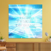 Lass dich selbst Gezeichnet Leinwanddruck (Insitu (Wohnzimmer))