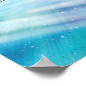 Lass dich selbst Gezeichnet Poster (Ecke)