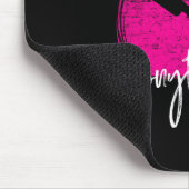 Lass dich vom Pferdeschwanz nicht täuschen Lustige Mousepad (Ecke)