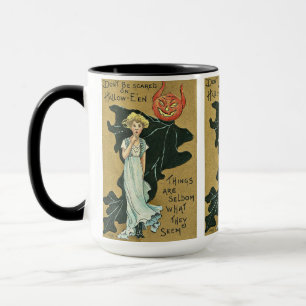 Lass dich zu Halloween nicht erschrecken Tasse