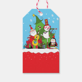 Lass die frohen Begin-Geschenketiketten Geschenkanhänger