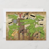 Lass die Good Times Roll! Cajun Style! Einladung (Vorderseite)