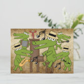 Lass die Good Times Roll! Cajun Style! Einladung (Stehend Vorderseite)