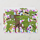 Lass die Good Times Roll! Cajun Style! SRF Einladung (Vorne/Hinten)