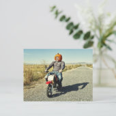 Lass die gute Times Roll! Postkarte (Stehend Vorderseite)