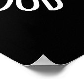 Lass die guten Zeiten Mold Funny Broad Puns Dark B Poster (Ecke)