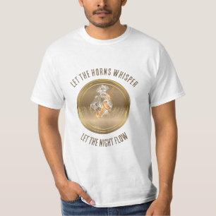 Lass die Hörner Jazz-Zitat flüstern T-Shirt
