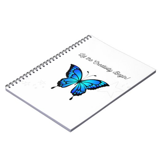 Lass die Kreativität Begin! Notizblock (Linke Seite)