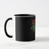 Lass die Rose erzählen unsere Liebe Geschichte rom Tasse (Links)
