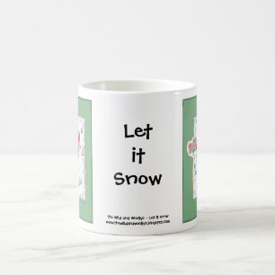 Lass die Schneebecher Kaffeetasse