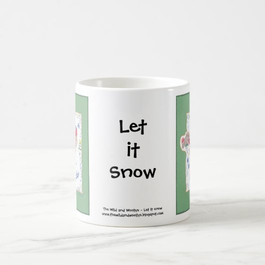 Lass die Schneebecher Kaffeetasse (Mittel)