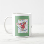 Lass die Schneebecher Kaffeetasse (Links)