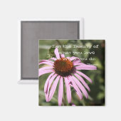 Lass die Schönheit, was du Liebe? Magnet (Vorderseite/Rückseite)