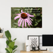 Lass die Schönheit, was du Liebe? Poster (Heimbüro)