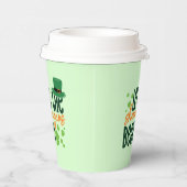 Lass die Senanigans Begin-66677 Pappbecher (Rechts)