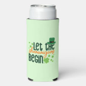 Lass die Senanigans Begin-66677 Selters Dosenkühler (Seltzer Rückseite)
