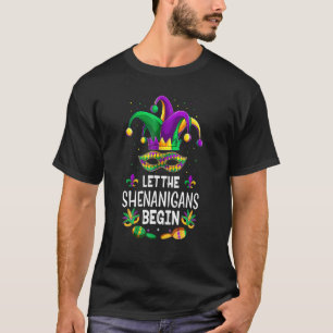 Lass die Shenanigans Begin Mardi Gras S, Kids Men T-Shirt
