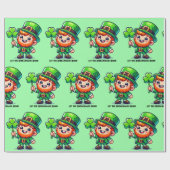 Lass die Shenanigans Begin, St. Patrick's Day Geschenkpapier (Flach)