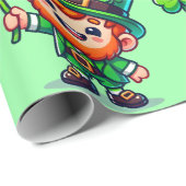 Lass die Shenanigans Begin, St. Patrick's Day Geschenkpapier (Rolleneckpunkt)