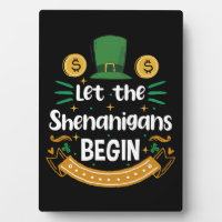 Lass Die Shenanigans beginnen St. Patrick's Day