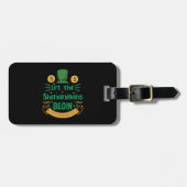 Lass Die Shenanigans beginnen St. Patrick's Day Gepäckanhänger (Vorderseite horizontal)