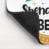 Lass Die Shenanigans beginnen St. Patrick's Day Mousepad (Ecke)