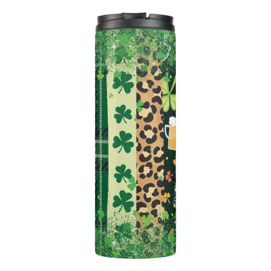 Lass Die Shenanigans beginnen St. Patrick's Day Thermosbecher (Rückseite)