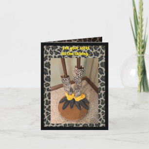 Lass die Socken, um zu reden Karte