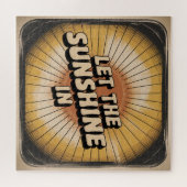 Lass die Sonne herein Puzzle (Horizontal)