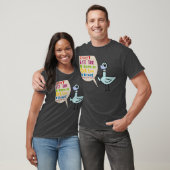 Lass die Taube zu Nah T-Shirt (Unisex)