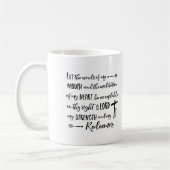 Lass die Worte meines Mauls, S 19:14 Kaffeetasse (Links)