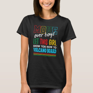 Lass dieses Mädchen dir zeigen, wie man lustig auf T-Shirt