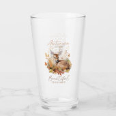 Lass Dinge gehen Herbst Glas (Rückseite)